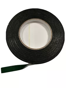 Double Sided Foam Tape 9mm x10M Black Durable Strong Permanent Self Adhesive - Picture 1 of 1