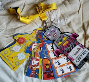 LEGO Legoland Discovery Center Activity Pack 14 Karten Schlüsselband Kinder Spielzeug D-3 - Bild 1 von 5