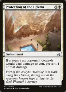 PROTEZIONE DELL'HEKMA x4 mtg NM-M Amonkhet 4 Unc - Foto 1 di 1