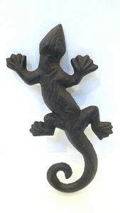 LÉZARD-GECKO MURAL OU A POSER EN FONTE - Imagen 1 de 3