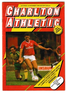 Charlton Athletic v Arsenal 1986/87 División 1 - Imagen 1 de 1