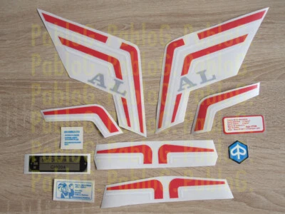 EGOVINYLS VESPINO Vespino AL modelo negro decal set vinyl adesivi autocollants ステッ