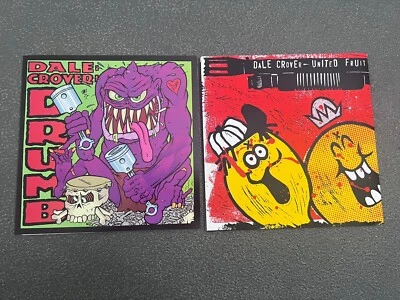 Dale Crover (2)  x 7” Lot NEW Melvins Big Business Butthole Surfers Redd Kross Foto 1 de 3
