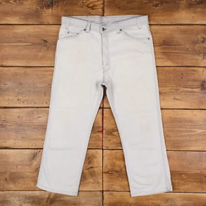 Vintage Levis Action Jeans 36 x 25 USA Made 90s Light Wash Straight White - Bild 1 von 10