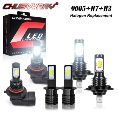 Para para Mazda Protege5 2002-2003 LED faro alto/bajo+luces antiniebla Foto 1 de 4