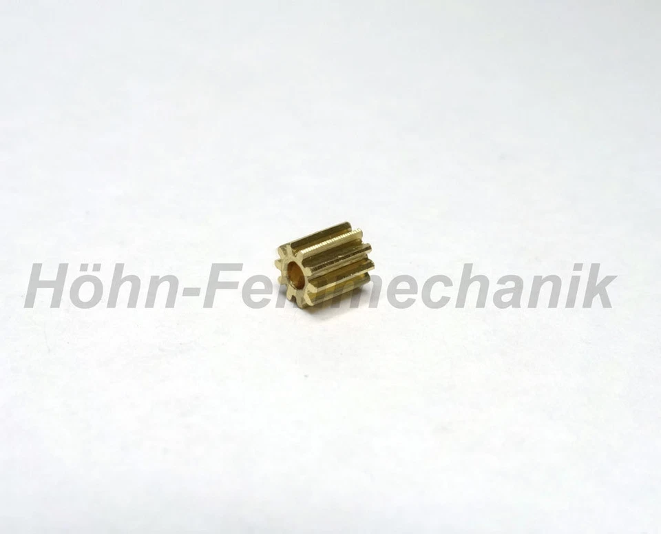 HÖHN-MODELLBAU Stirnzahnrad, Zahnrad Modul 0,3, aus Messing, 10 Zähne