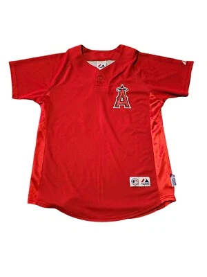 Majestic MLB Anaheim Angels Jersey Pullover de Béisbol #27 Guerrero Juvenil Talla XL Foto 1 de 4