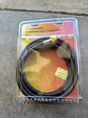 Mr. Heater F273711 12-Feet Propane Hose Assembly, Swivel 1 by 20 Male Throwaway - Image 1 of 4