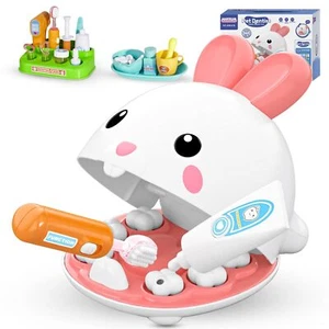Dentist Kit for Kids - 31 Pcs Doctor Kit for Toddlers 3-5 Pretend Play Kit To... - Picture 1 of 7