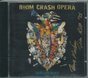 BOOM CRASH OPERA "FABULOUS BEAST" 1992 OZ CD AUTOGRAPHED LIKE NEW - Picture 1 of 4