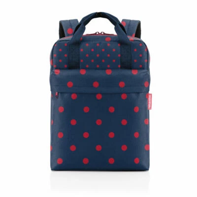 reisenthel allday backpack M Rucksack Tasche Handgepäck Mixed Dots Red 15 L - Bild 1 von 4