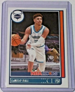 Tarjeta base Panini NBA Hoops 2021-22 LaMelo Ball #140 Hornets envío gratuito - Imagen 1 de 1