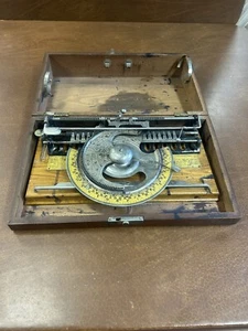 ANTIQUE THE WORLD TYPEWRITER N0 2 Pat OCT 12 1886 With BOX UNIQUE POPE Mfg - Picture 1 of 24