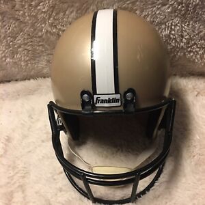 VTG Franklin New Orleans Saints Plastic Youth Football Helmet  NFL Made In USA