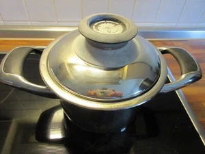 AMC Topf 2,0 Liter Ø 16cm Induktion geeignet Deckel Visiotherm - Bild 1 von 6
