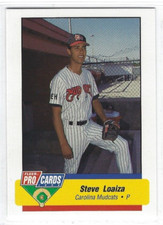 1994 Carolina Mudcats (Class AA-Pittsburgh Pirates) Steve Loaiza