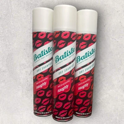 3 x Batiste Dry Shampoo Bold & Enchanting Naughty 6.73 fl oz EA - Image 1 of 3