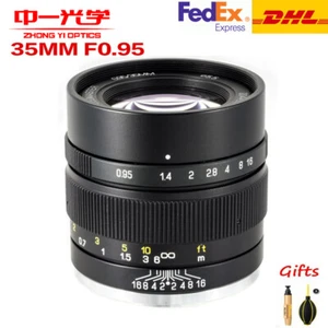 Zhongyi Mitakon 35mm F0.95 APS-C Lens for Fuji XF Canon EF-M/RF Sony E Nikon Z - Picture 1 of 6
