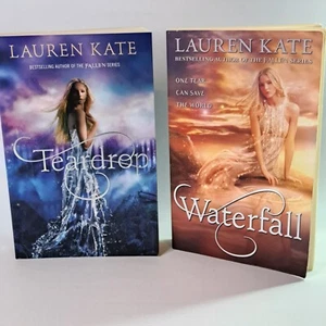 Teardrop & Waterfall Lauren Kate 2013 PB Novels Mystery Dark Magic Romance - Picture 1 of 14