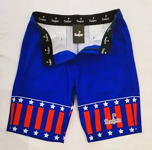 Men's Stars n Stripes High Quality Golf Shorts - Picture 1 of 5