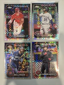 (10) 2024 Topps Chrome Baseball X-Fractor LOT - Adley, Steer, Winians, RC! - Bild 1 von 3