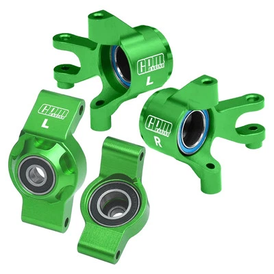 Bloques de dirección delanteros de aleación GPM 7075 + bujes traseros para TRAXXAS Mini Maxx MINI XRT Foto 1 de 4