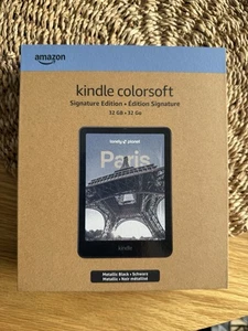 Amazon Kindle Colorsoft Signature Edition (2024) 32GB czarny fabrycznie nowy i zapieczętowany - Zdjęcie 1 z 2