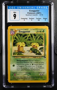 CGC 9 Pokemon TCG 2001 Southern Islands #13/18 Exeggutor - Picture 1 of 2