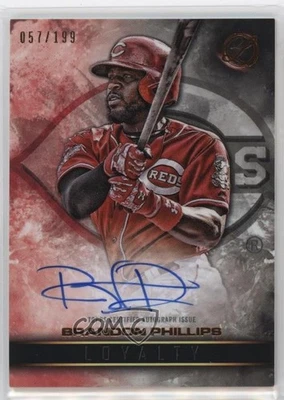 2016 Topps Legacies of Baseball Loyalty Auto /199 Brandon Phillips #LA-BP Auto - Image 1 of 2