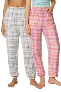 Ex UK Store Pyjama Bottoms with Pockets Ladies PJ Bottoms Pyjamas Printed Pants - Picture 1 of 10