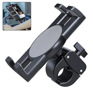 Flexibler Betrachtungswinkel Heimtrainer Handy Tablet Halter ABS Material - Photo 1/14