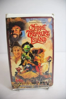 Vintage 1996 Muppets Treasure Island VHS Clamshell: Collectible Nostalgia Rare - Image 1 of 3