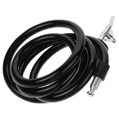  Bike Lock Cycling Chain Locks Bicycle Cable with Keys Chains and - Image 1 of 4