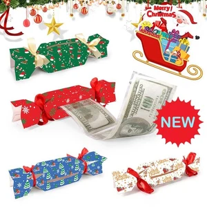 4PCS Christmas Money Box, Money Pull out Gift Box Christmas H OT - Picture 1 of 13