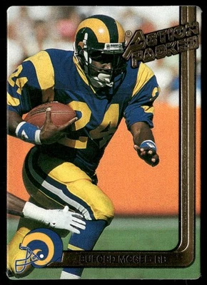 1991 ACTION PACKED BUFORD MCGEE LOS ANGELES RAMS #137 - Image 1 of 2