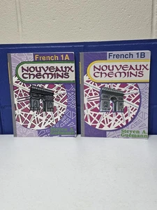 Abeka French 1A & 1B - Student Textbooks (2003 Printing) Homeschool Language  - Picture 1 of 5