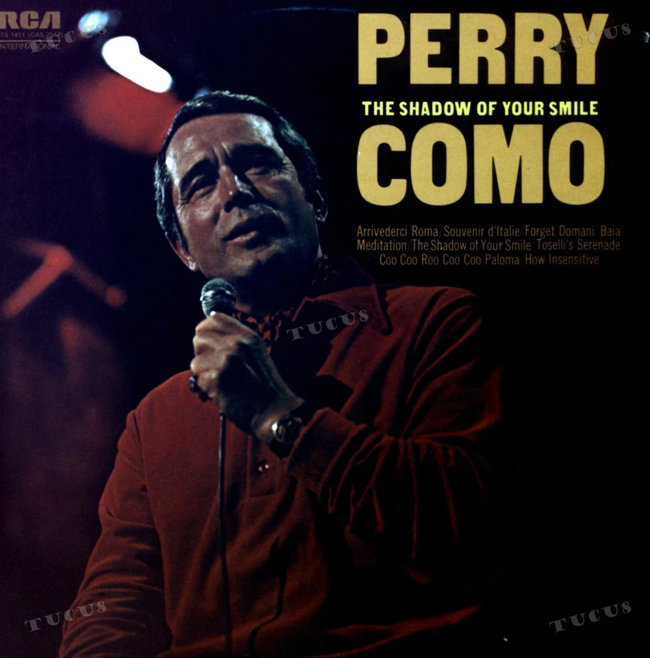 Perry Como - The Shadow Of Your Smile UK LP 1972 (VG+/VG) .* - Image 1 of 1