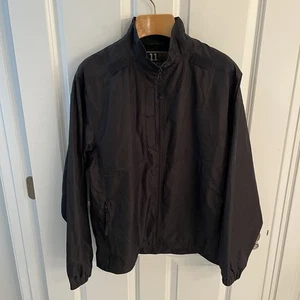 5.11 Tactical Series Windbreaker Jacket Full Zip Men Medium M Black 511 - Picture 1 of 13