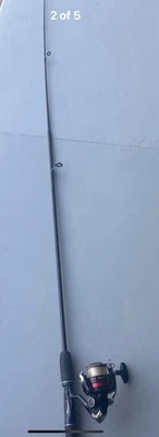 Shakespeare Pro Am SPW 2056 Light 5'6" Spinning6-12 lb with sienna c3000  reels - Image 1 of 3