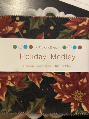Holiday Melody By Kansas Troubles For Moda OOP Charm Pack - Image 1 of 2