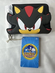 Loungefly Shadow The Hedgehog Bifold Wallet NWT - Picture 1 of 3