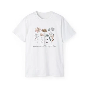 Teach Them Protect Them Guide Them, Teacher shirt, Floral Design Teacher Sweater - Picture 1 of 9