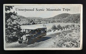 Antiguo folleto de viaje de Nueva York Palisades Parque interestatal viajes escénicos en autobús - Imagen 1 de 5