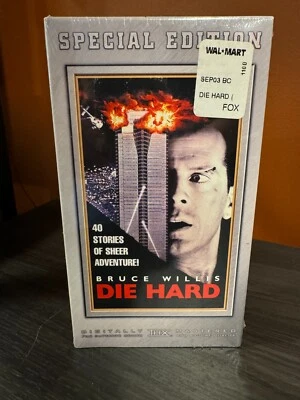 Die Hard (VHS, 2001, Special Edition) Factory Sealed, Watermarked, Bruce Willis - Image 1 of 4