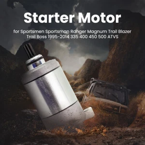 Starter Drive Motor for Polaris Sportsman 335 400 450 500 Atv 1996-2012 3090188 - Picture 1 of 12