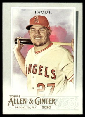 2020 Topps Allen & Ginter #85 Mike Trout Los Angeles Angels - Image 1 of 2