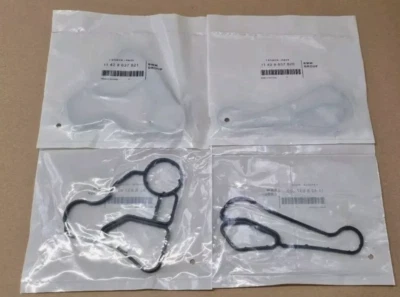 Genuine BMW Oil Filter Housing Gasket Set N52 N53 325i 330i 525i 530i 130i  - Image 1 of 4