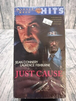 Just Cause (VHS, 1998, Warner Brothers) Sean Connery, Lawrence Fishbourne - New - Image 1 of 2
