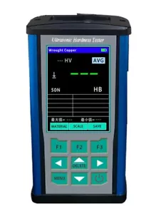 Tester di durezza ad ultrasuoni misuratore misuratore sclerometro con sonda forza 50N 5kgf - Foto 1 di 5