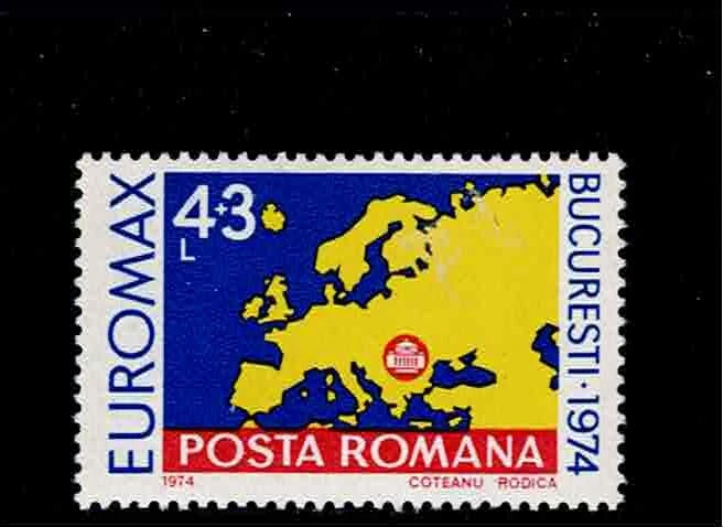 Rumania Scott #B435, juego completo único 1974 en estado bastante bueno MNH Foto 1 de 1
